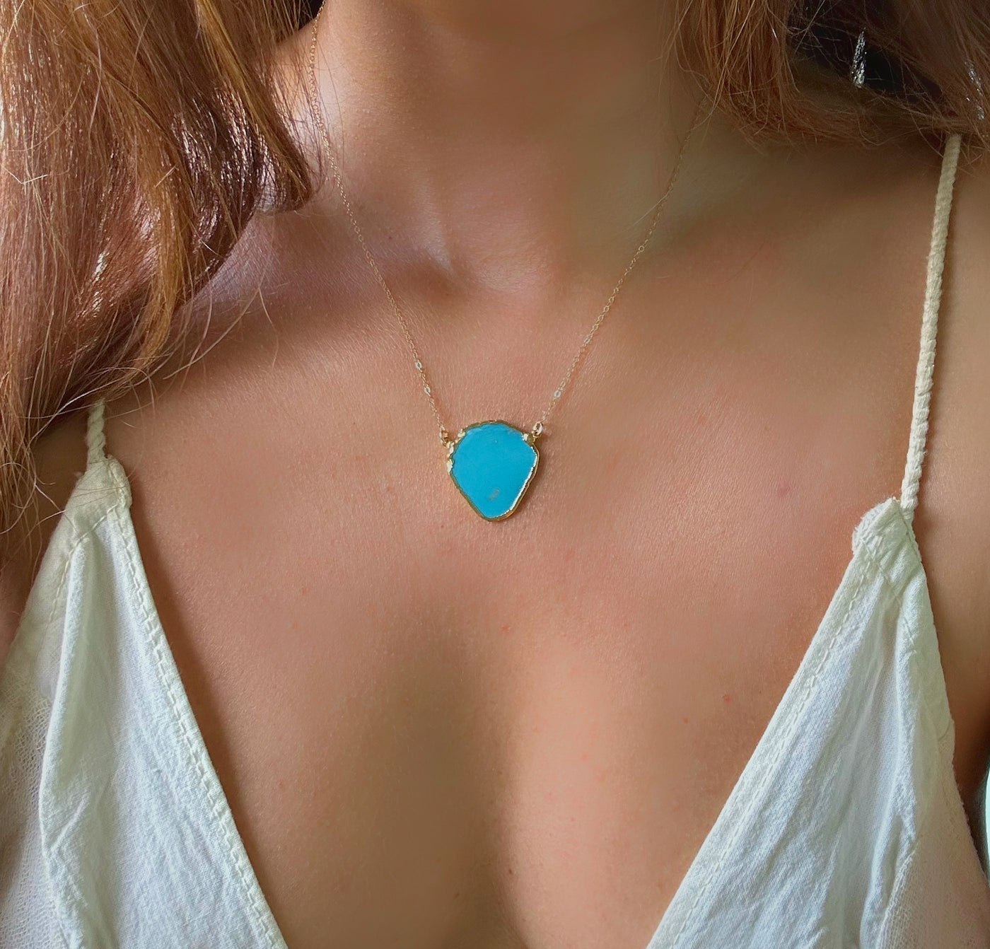 Turquoise Raw Necklace