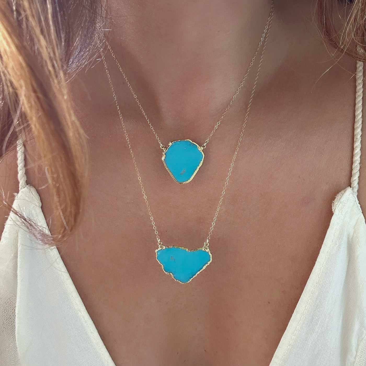 Turquoise Raw Necklace