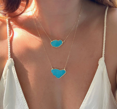 Turquoise Raw Necklace