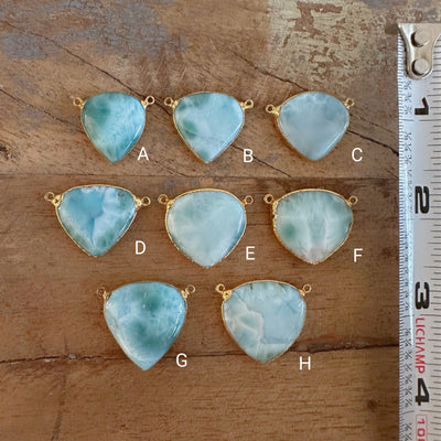 Larimar Gold Necklace