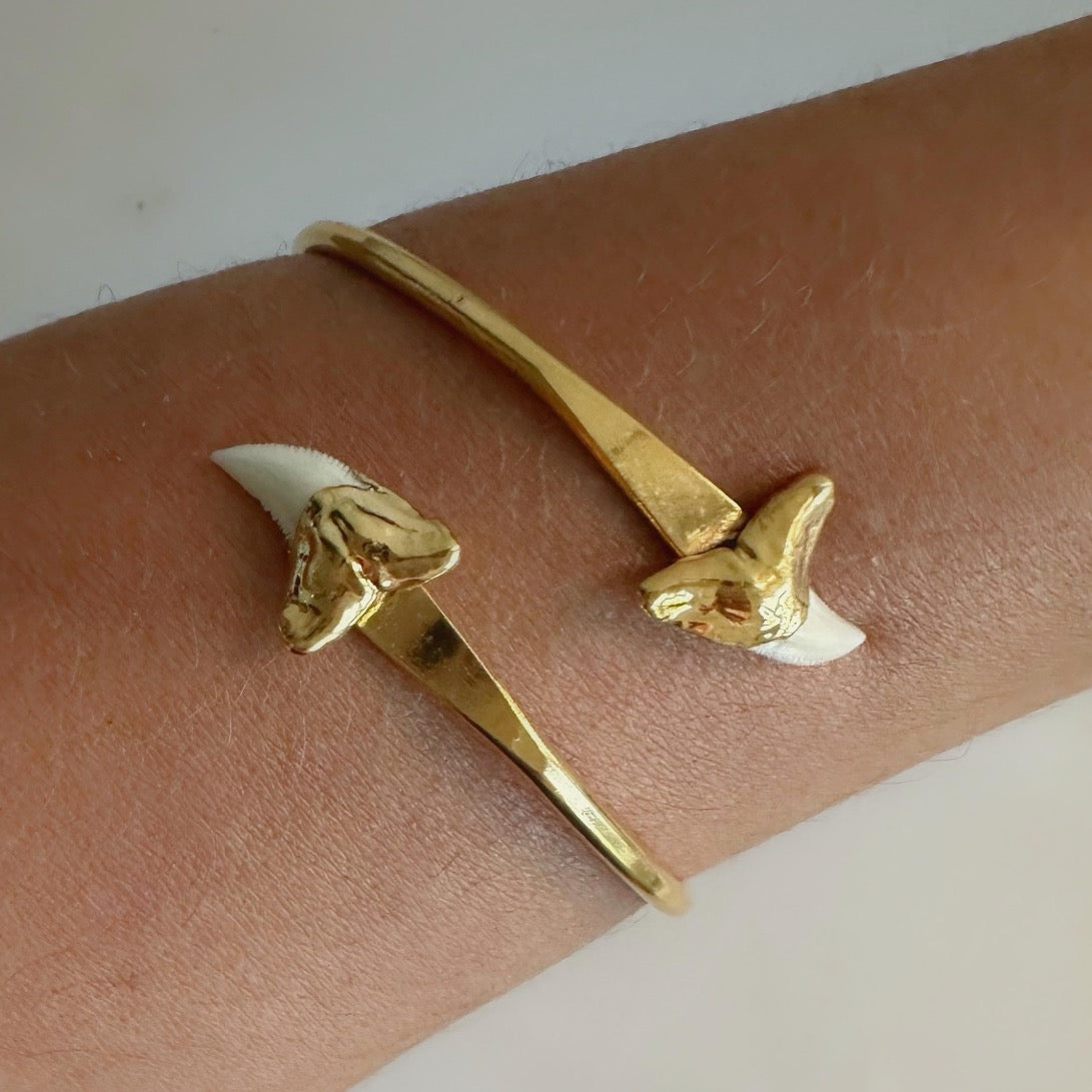 Shark Tooth Cuff Bracelet