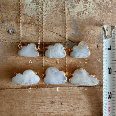 White Cloud Necklace Moonstone