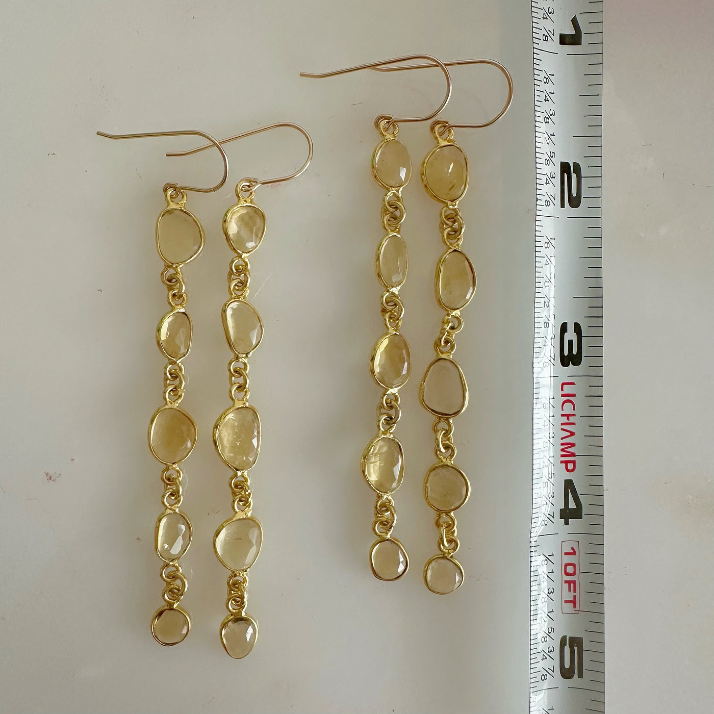 Citrine Dangle Earrings