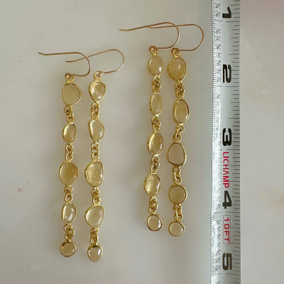 Citrine Dangle Earrings