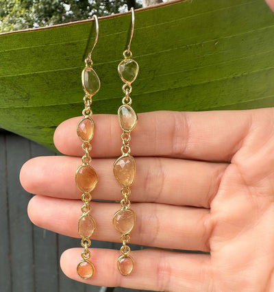 Citrine Dangle Earrings