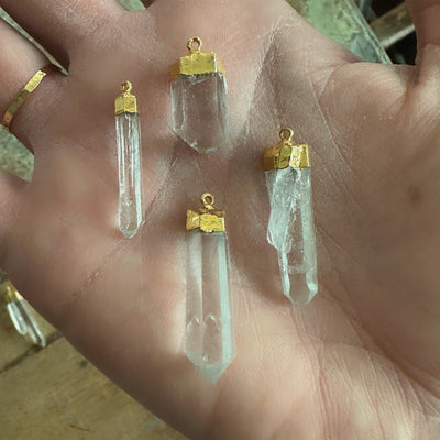 Lemurian Quartz Necklace