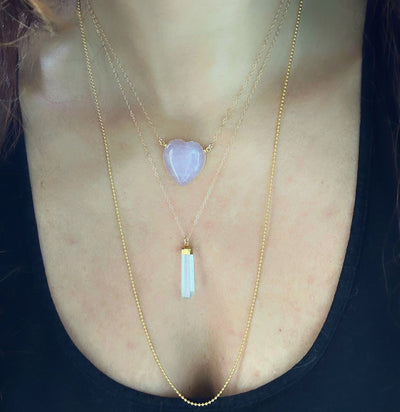 Lemurian Quartz Necklace