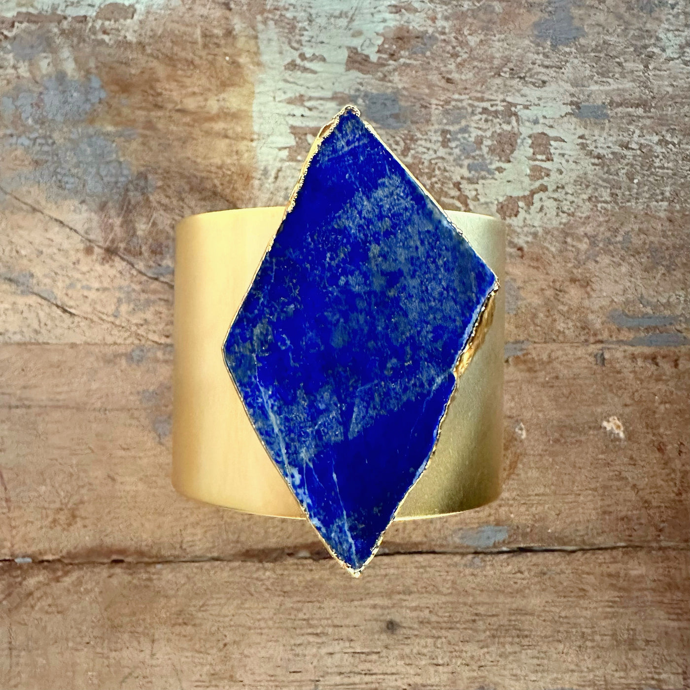 Lapis Cuff Bracelet