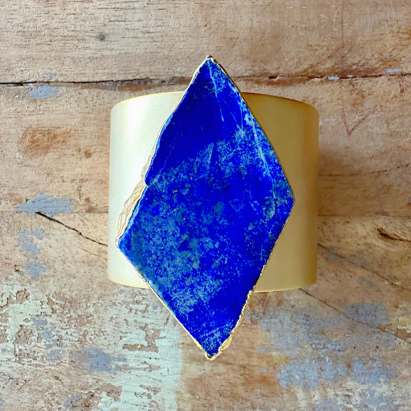 Lapis Cuff Bracelet