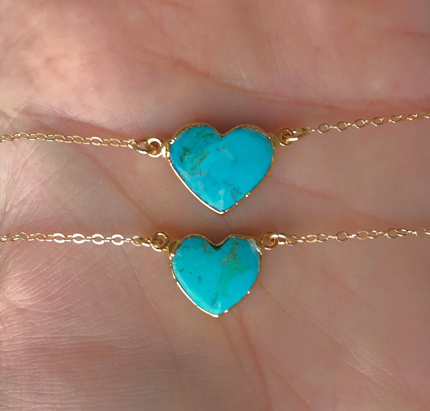 Turquoise Heart Necklace