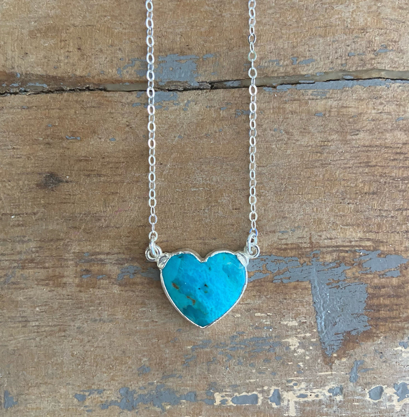 Turquoise Heart Necklace