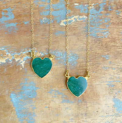 Jade Heart Necklace