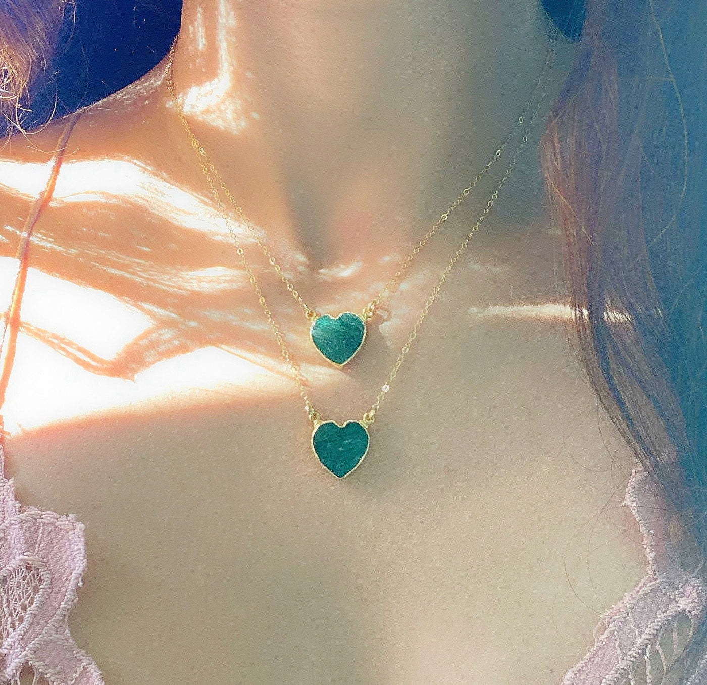 Jade Heart Necklace