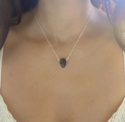 Sterling Silver Elite Noble Shungite Necklace