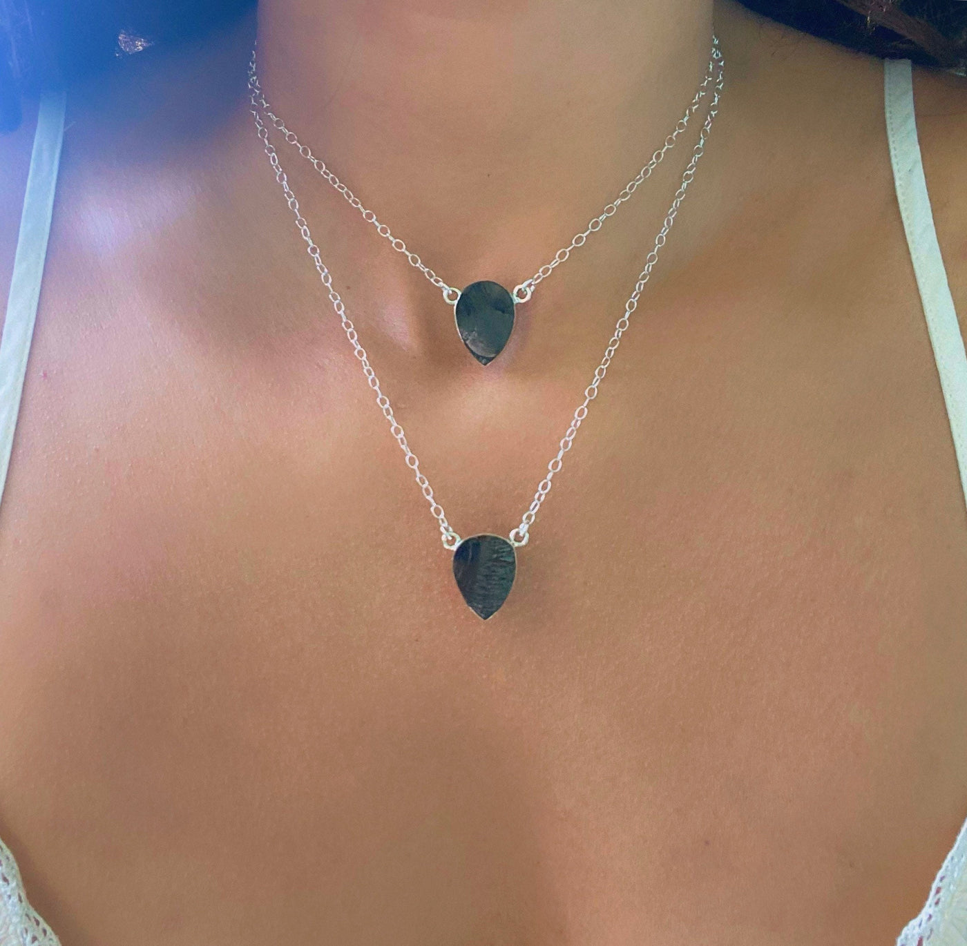 Sterling Silver Elite Noble Shungite Necklace